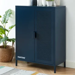 NINO Buffet haut 2 portes en métal PANTONE H100cm