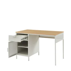 NINO Bureau 1 porte 1 tiroir en métal PANTONE L120cm