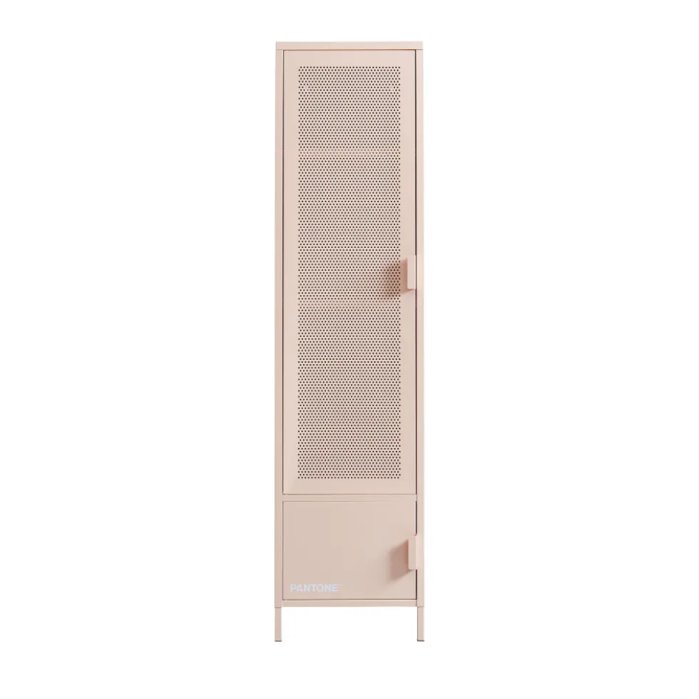 NINO Colonne de rangement 2 portes en métal PANTONE H180cm