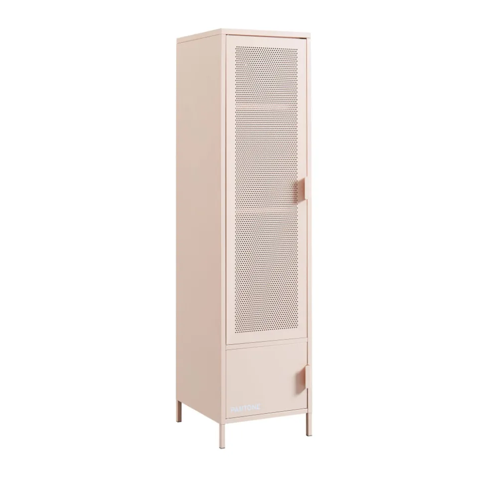 NINO Colonne de rangement 2 portes en métal PANTONE H180cm