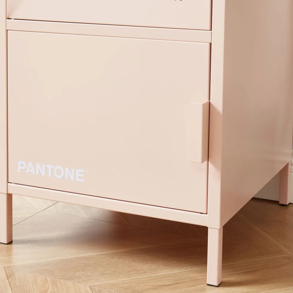 NINO Colonne de rangement 2 portes en métal PANTONE H180cm