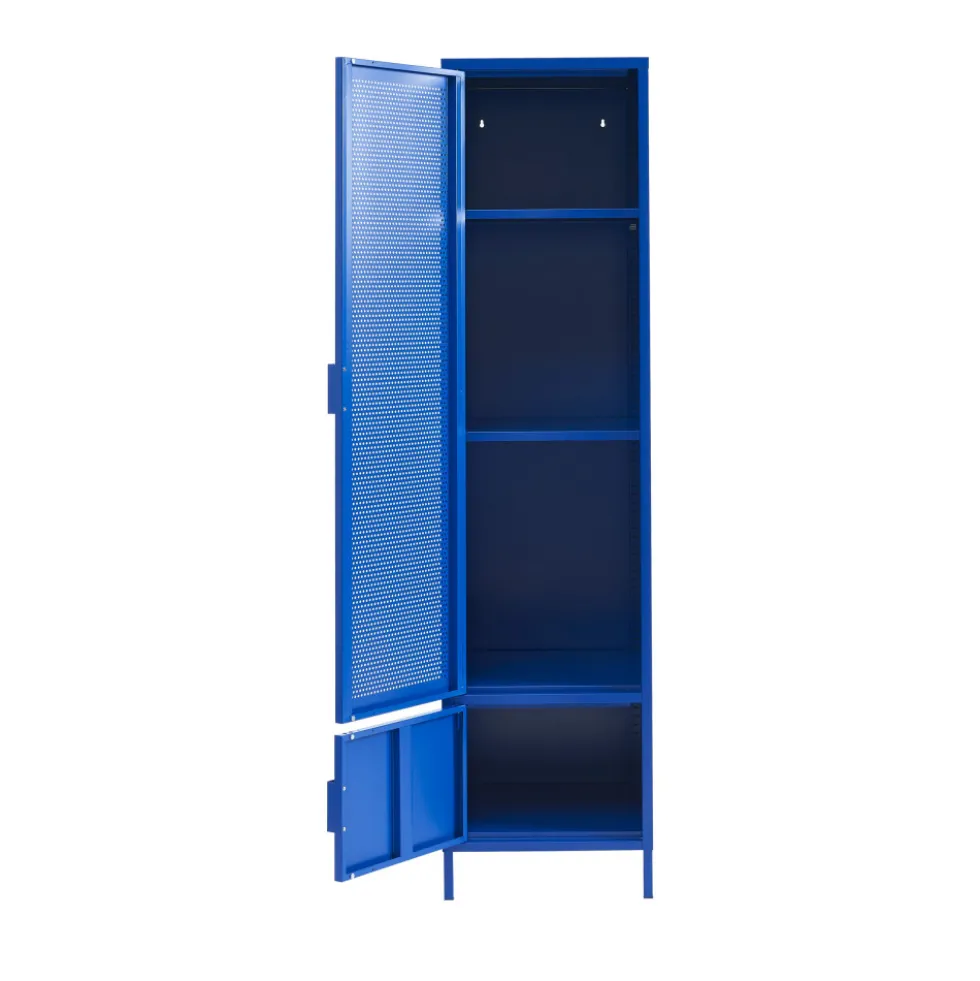 NINO Colonne de rangement 2 portes en métal PANTONE H180cm