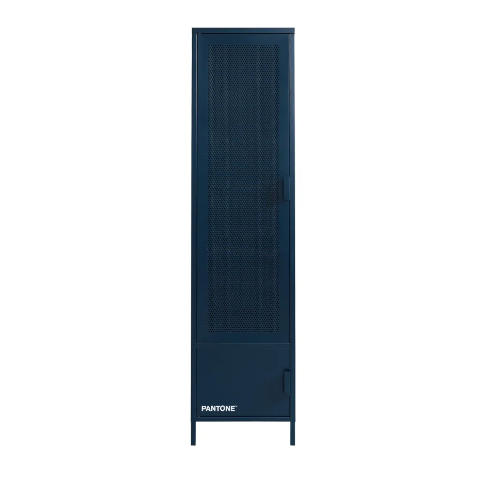 NINO Colonne de rangement 2 portes en métal PANTONE H180cm