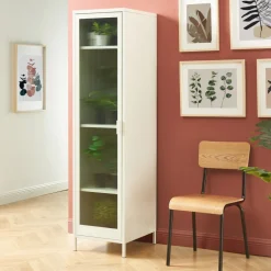 NINO Colonne de rangement 1 porte en métal PANTONE H180cm