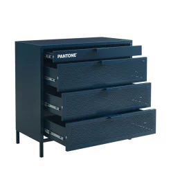 NINO Commode 4 tiroirs en métal PANTONE L80cm