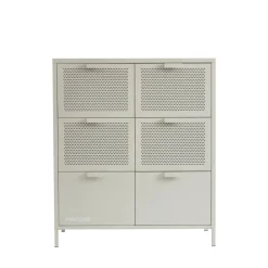 NINO Commode 6 tiroirs en métal PANTONE L90cm