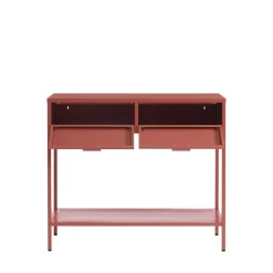 NINO Console 2 tiroirs en métal PANTONE L100cm