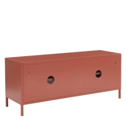 NINO Meuble TV 2 portes en métal PANTONE L120cm