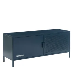 NINO Meuble TV 2 portes en métal PANTONE L120cm