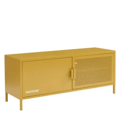 NINO Meuble TV 2 portes en métal PANTONE L120cm