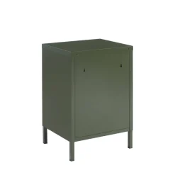 NINO Table de chevet 1 porte en métal PANTONE