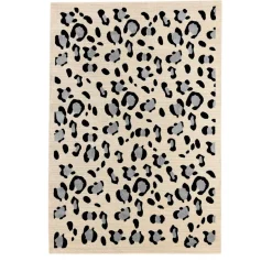 NOMAD Tapis contemporain à motifs léopard