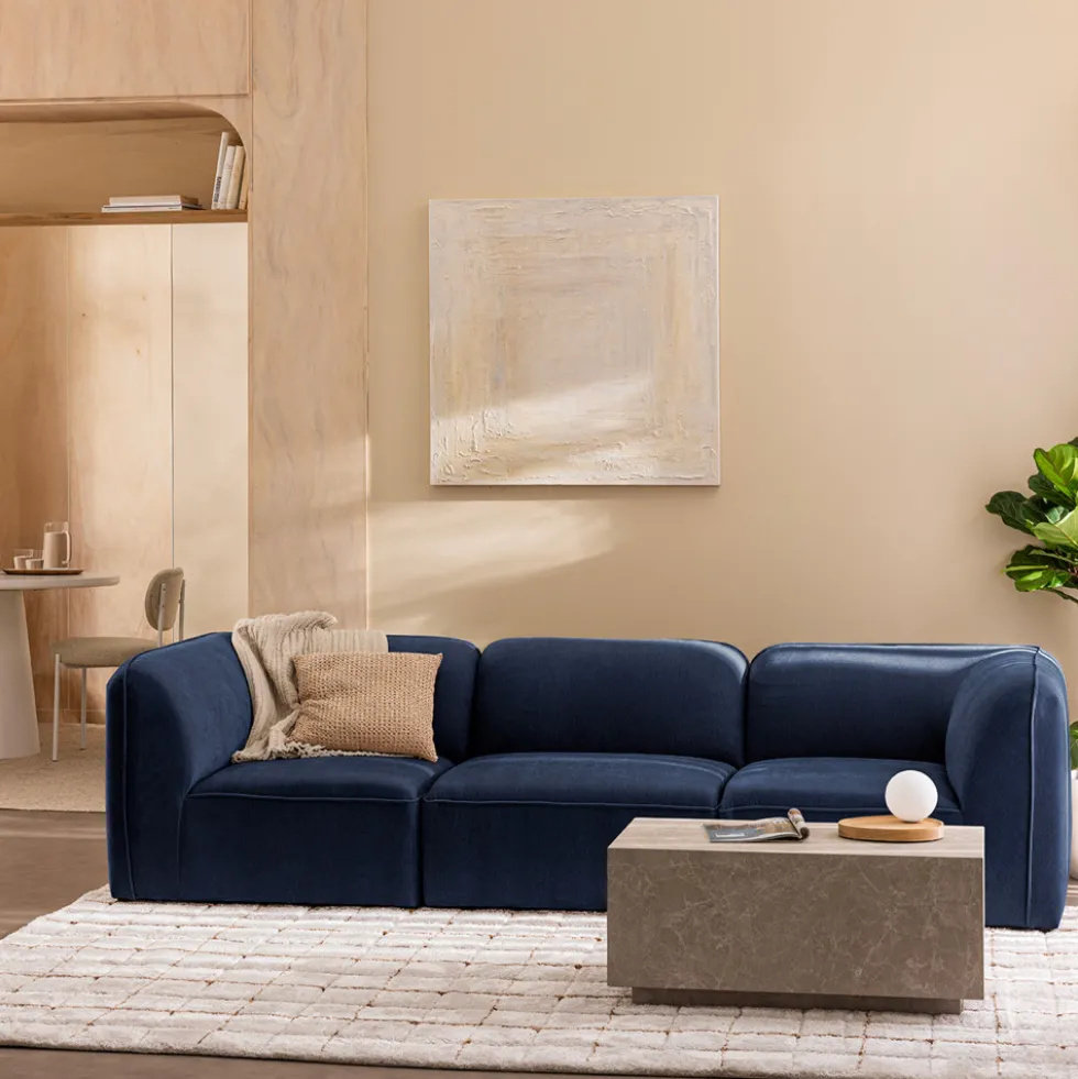 NOOR Angle réversible pour canapé modulable en tissu