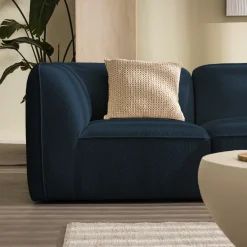 NOOR Angle réversible pour canapé modulable en tissu bouclette