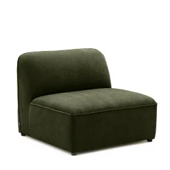 NOOR Chauffeuse pour canapé modulable en tissu