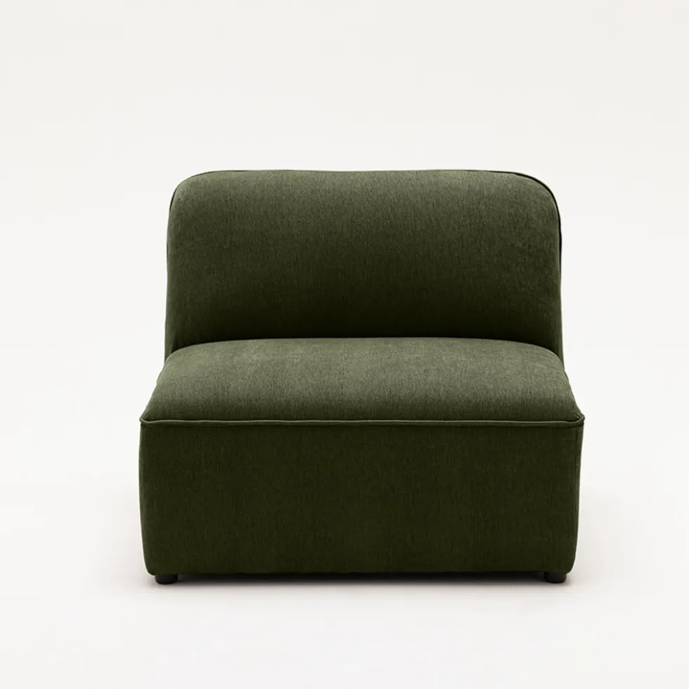 NOOR Chauffeuse pour canapé modulable en tissu