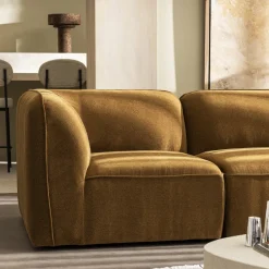 NOOR Chauffeuse pour canapé modulable en tissu