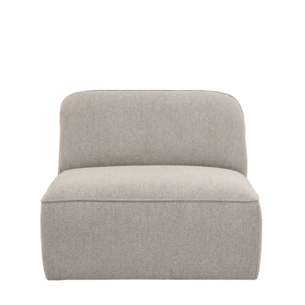 NOOR Chauffeuse pour canapé modulable en tissu