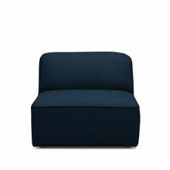 NOOR Chauffeuse pour canapé modulable en tissu bouclette