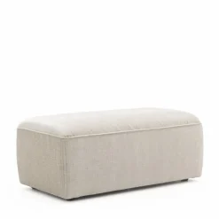 NOOR Pouf pour canapé modulable en velours côtelé
