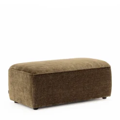NOOR Pouf pour canapé modulable en velours côtelé