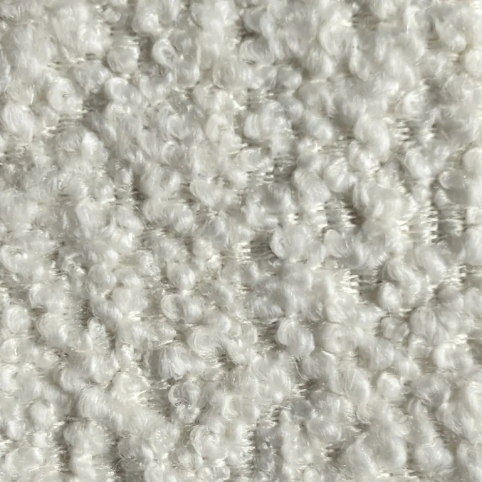 NOOR Pouf pour canapé modulable en tissu bouclette