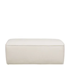 NOOR Pouf pour canapé modulable en tissu bouclette