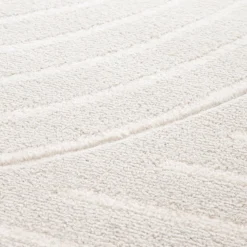 NORA Tapis contemporain à motif géométrique