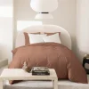 NOUSSA Tête de lit en tissu chenille demi-lune L150cm