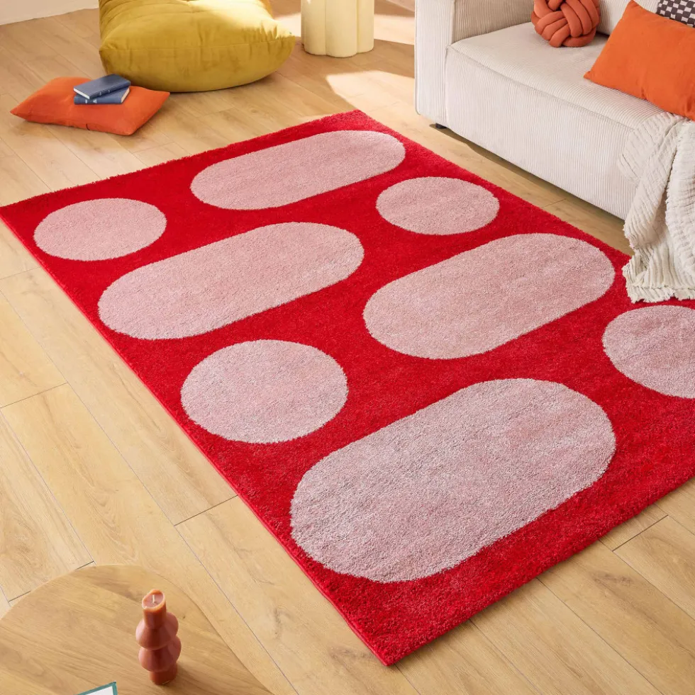 NOVA Tapis vintage à motif rond