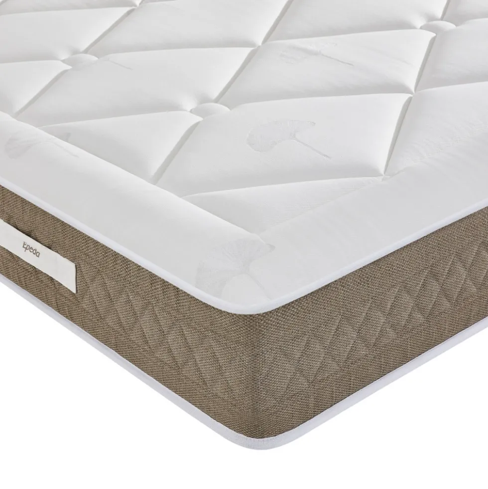 NÉRÉIDE Matelas 100% ressorts à mémoire de forme, épaisseur 28cm, accueil moelleux