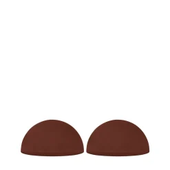 NUAGIO Lot de 2 étagères murales demi-cercle en métal L33cm