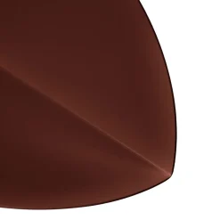 NUAGIO Lot de 2 étagères murales demi-cercle en métal L33cm