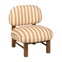 NUBO Fauteuil en tissu et bois