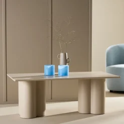 OLIVIA Table basse en bois 120x60cm