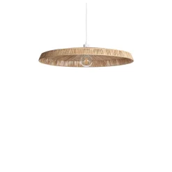 ORBE Suspension ronde en raphia ø75cm