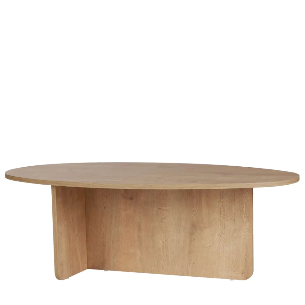 ORIS Table basse organique en bois 120x65cm
