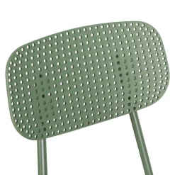 ORKA Ensemble table et chaises de jardin 4 personnes en métal