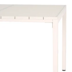 ORKA Ensemble table et chaises de jardin 4 personnes en métal