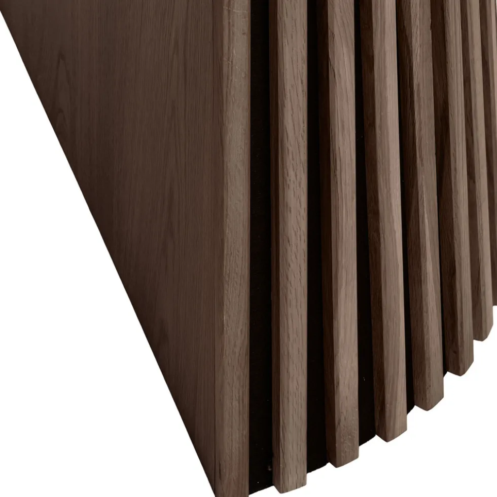 OSAKA Table à manger extensible 4 à 10 personnes 120-240x120cm en bois
