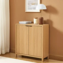 PAULA Buffet 2 portes en bois L75cm