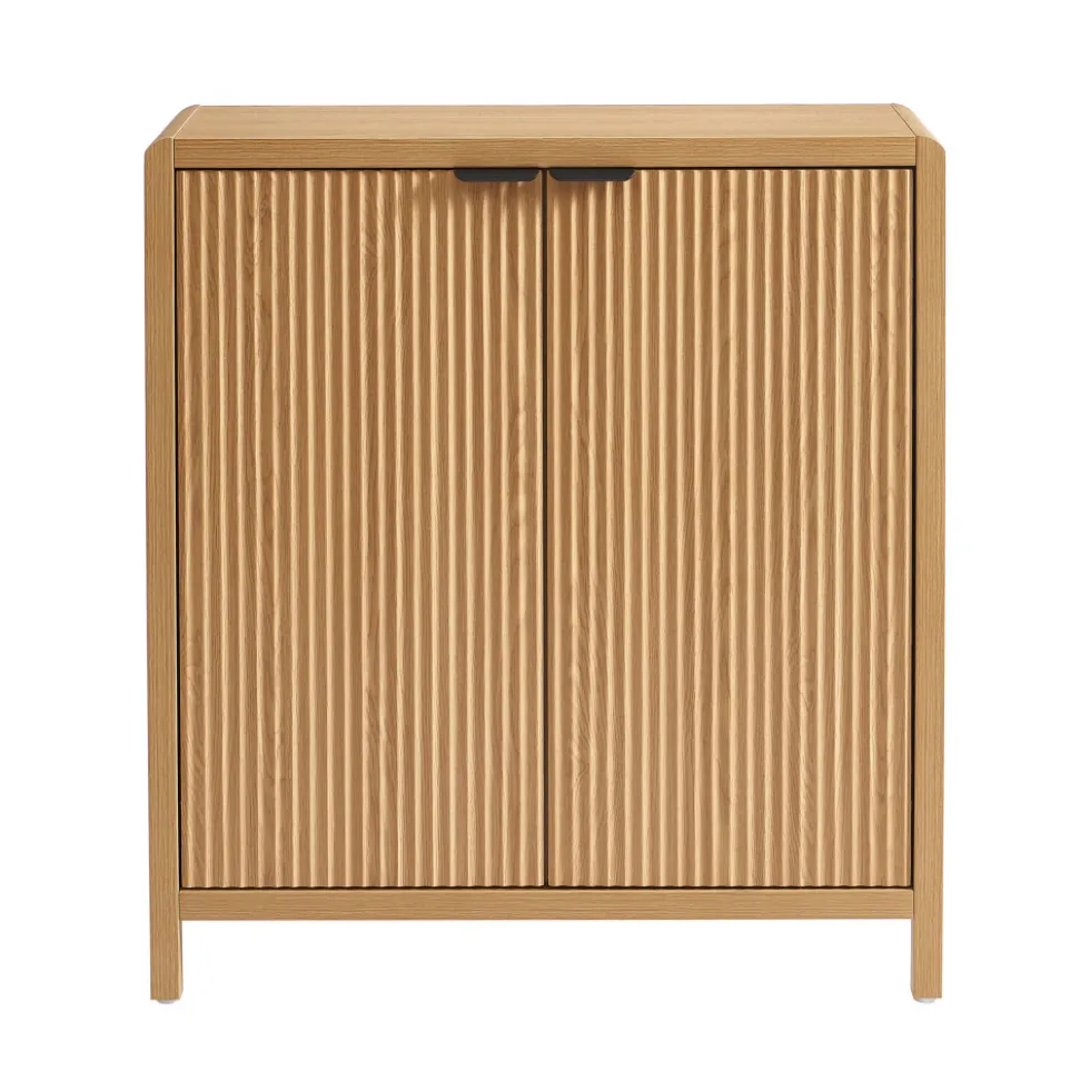 PAULA Buffet 2 portes en bois L75cm