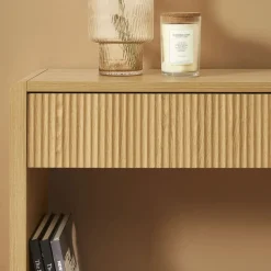 PAULA Console 2 tiroir en bois L120cm