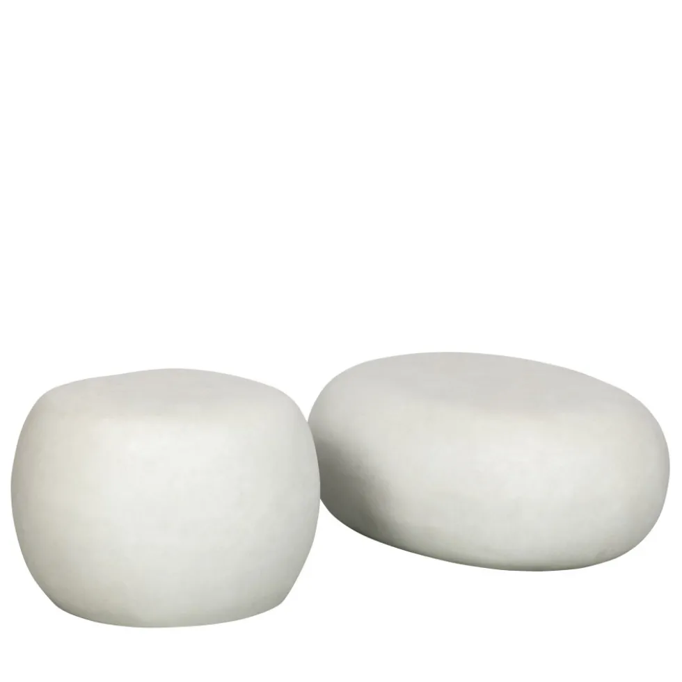 PEBBLE Table basse organique en fibre d'argile