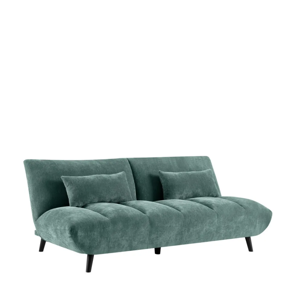 PECO Canapé convertible 3 places en tissu chenille