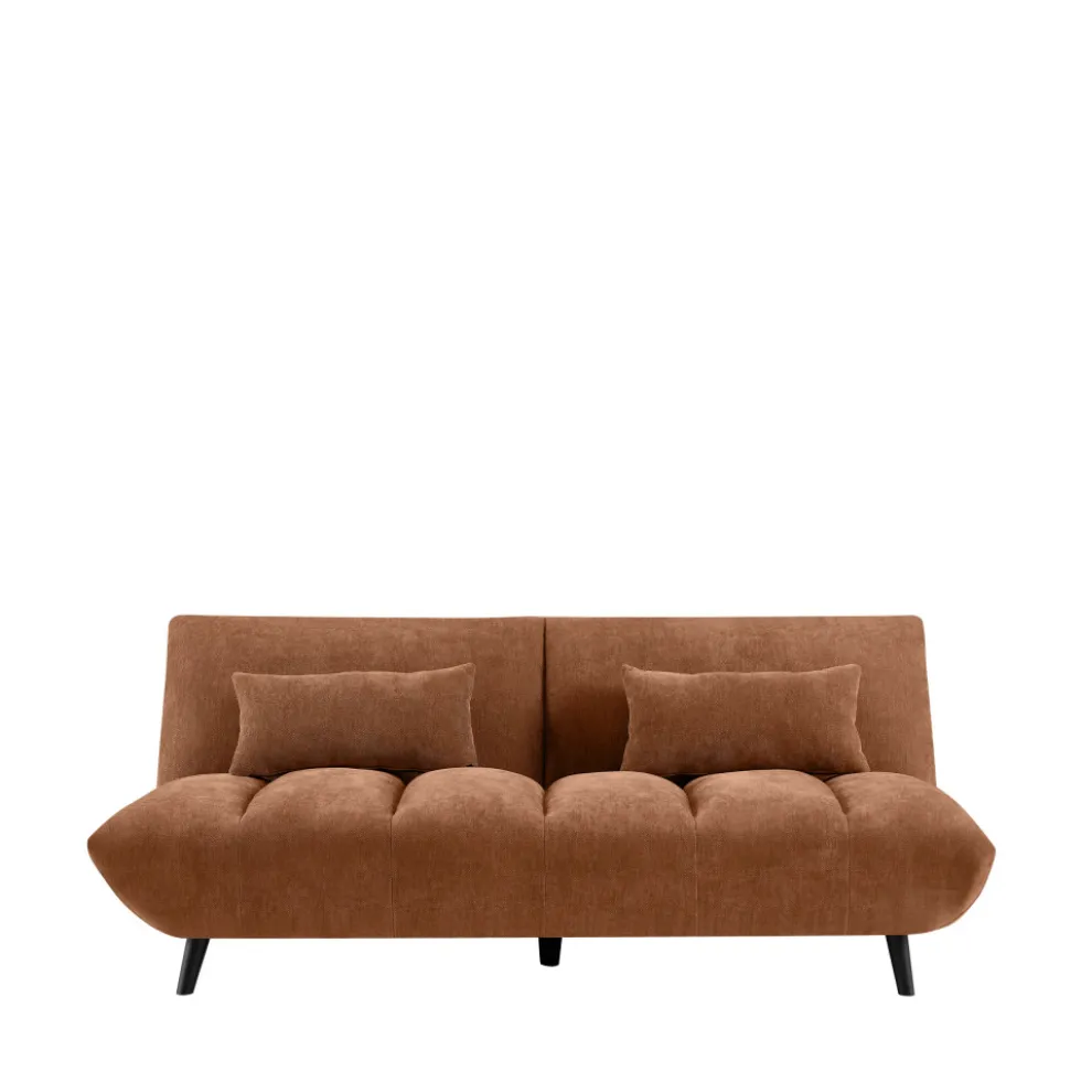 PECO Canapé convertible 3 places en tissu chenille
