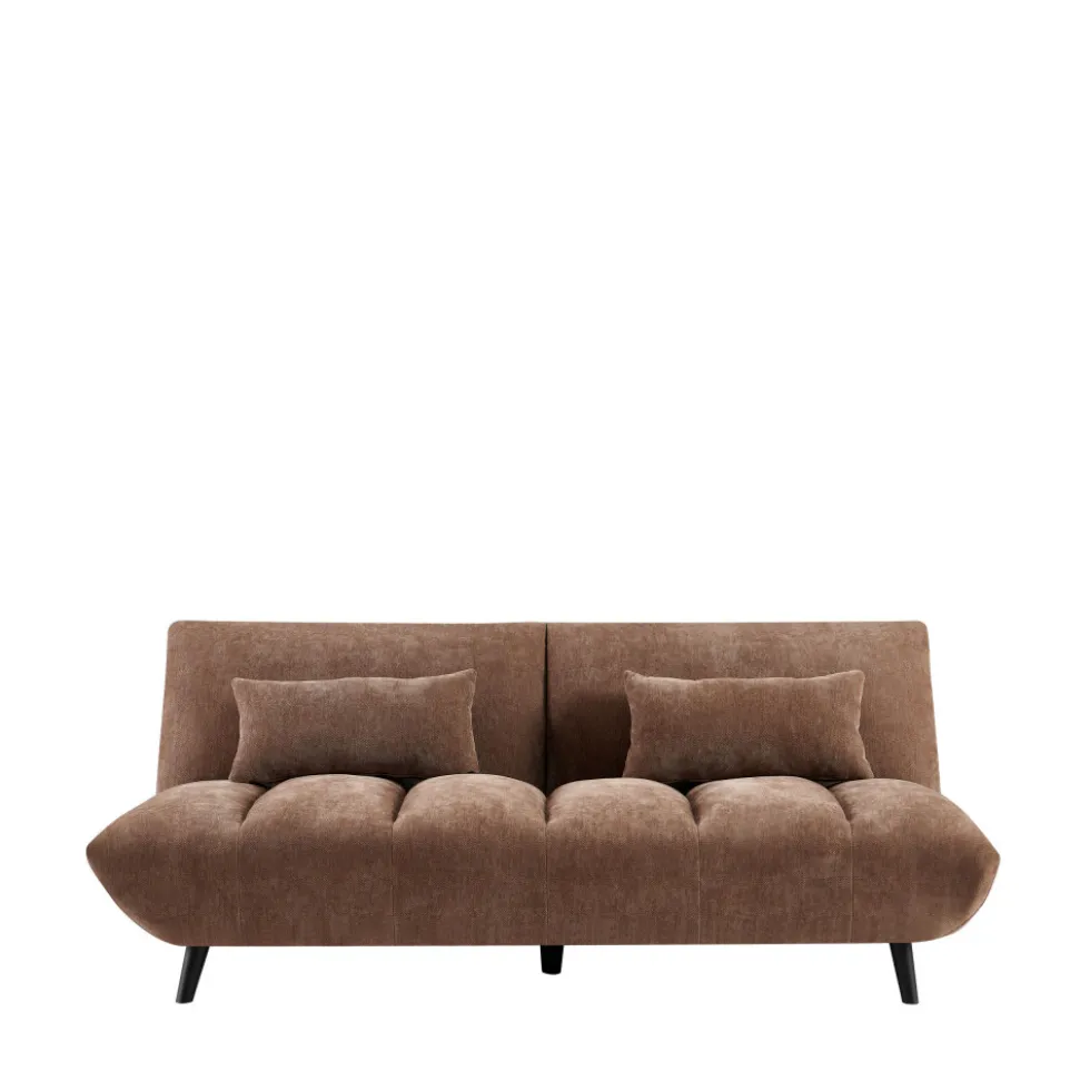 PECO Canapé convertible 3 places en tissu chenille