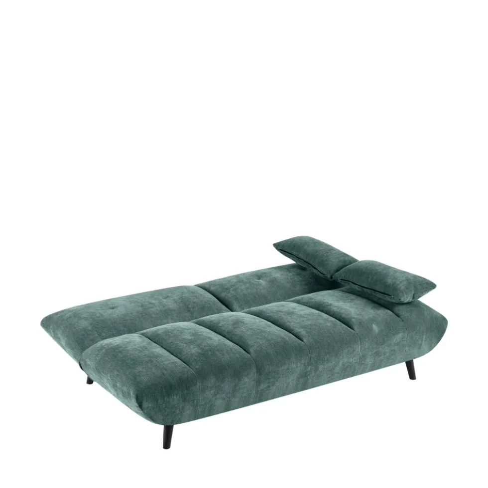 PECO Canapé convertible 3 places en tissu chenille