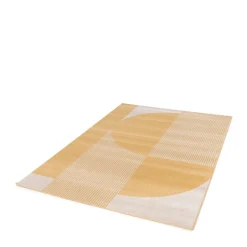 PILO Tapis à motifs géométriques arrondis