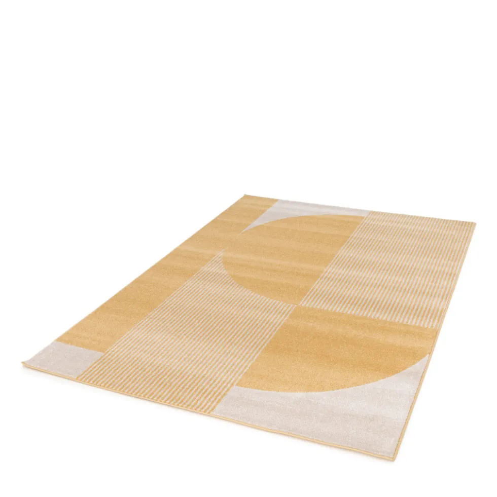 PILO Tapis à motifs géométriques arrondis